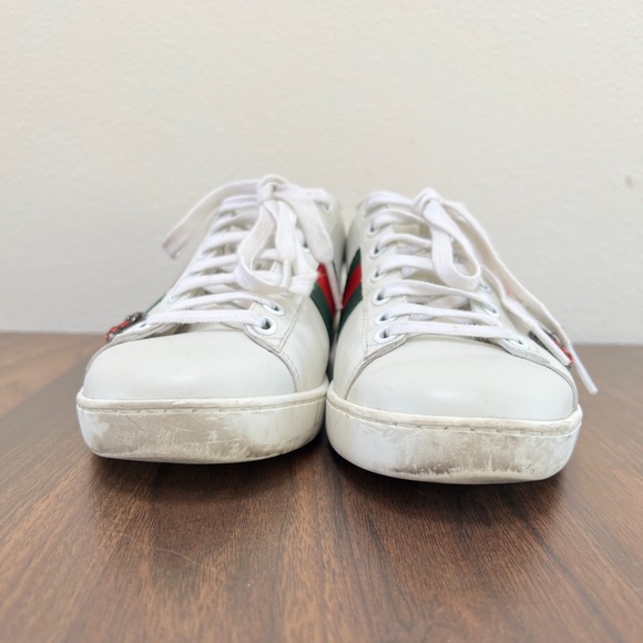 Auth Gucci Ace Arrow Sneakers - Size.36 Used - Picture 7 of 11